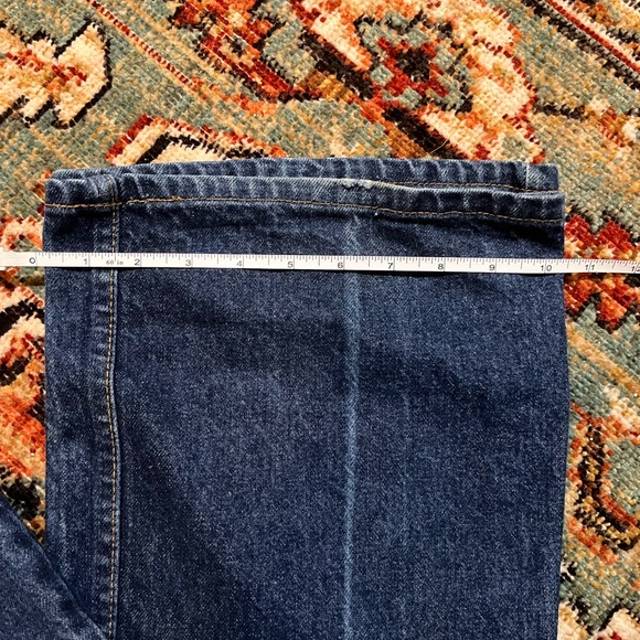 Levis Orange Tab 575 Flare Bell Bottom Jeans 38 (35)X 32 Vintage Great Condition - Picture 11 of 14